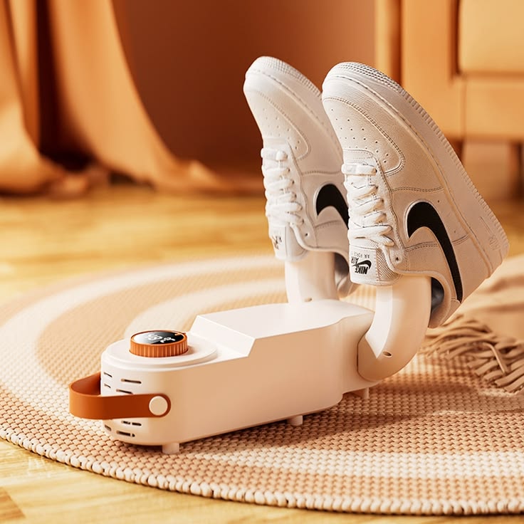 Portable Electric Shoe Dryer & Deodorizer | Fast Drying Shoe Warmer for Sneakers, Boots & Sports Shoes